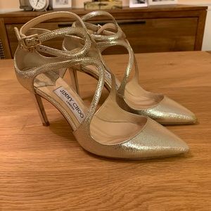 Jimmy Choo Lancer 85 Champagne